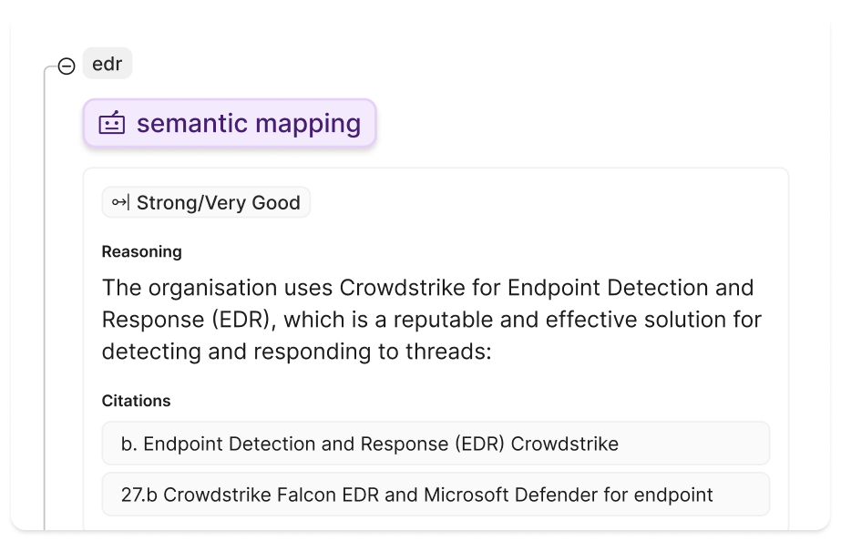 Semantic mapping